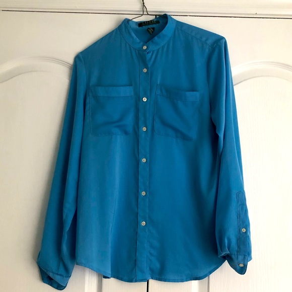 Blue Ralph Lauren button down - Picture 1 of 4